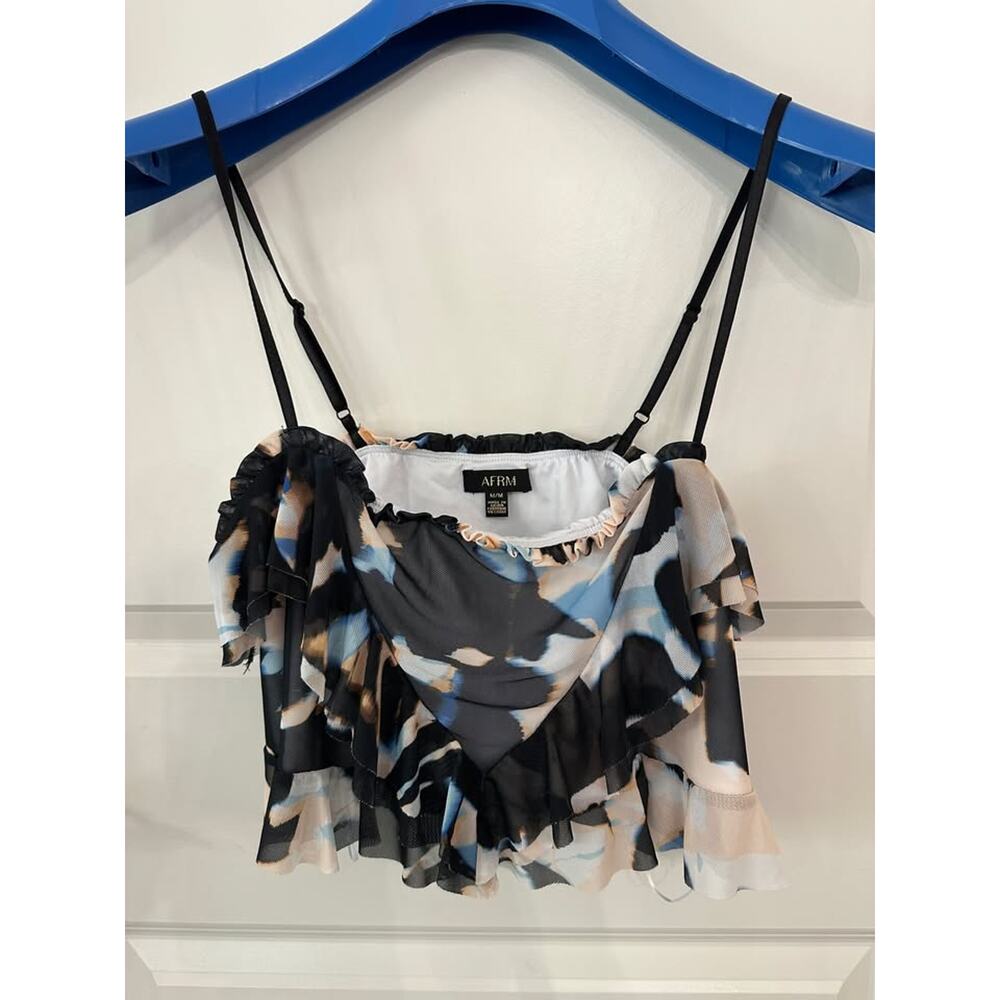 NEW! AFRM Tiered Ruffle Top